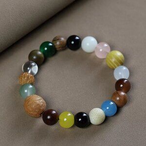 Eighteen-seed multi-treasure bracelet Bodhi
